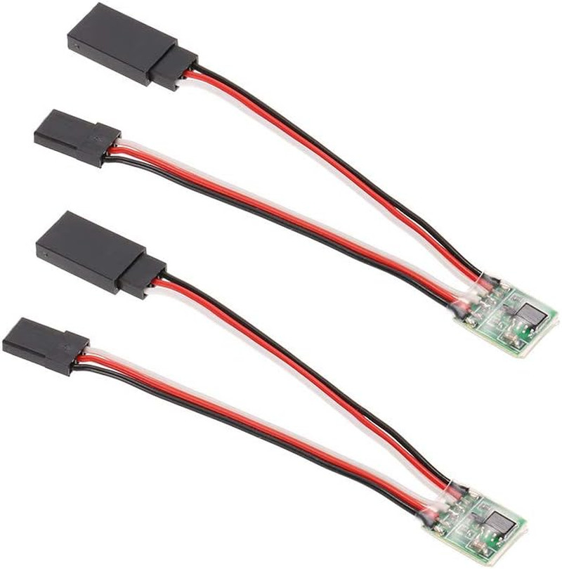2 Pcs Universal RC Servo Signal Reverser Rotation Inverter for JR Futaba Aircraf