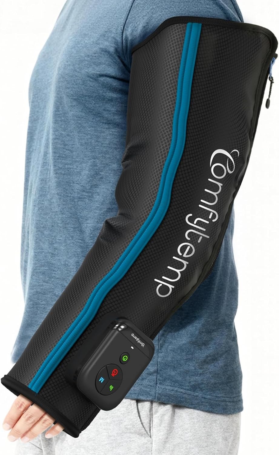 Cordless Arm Massager Air Compression Wrist Hand Forearm Massage Sleeve