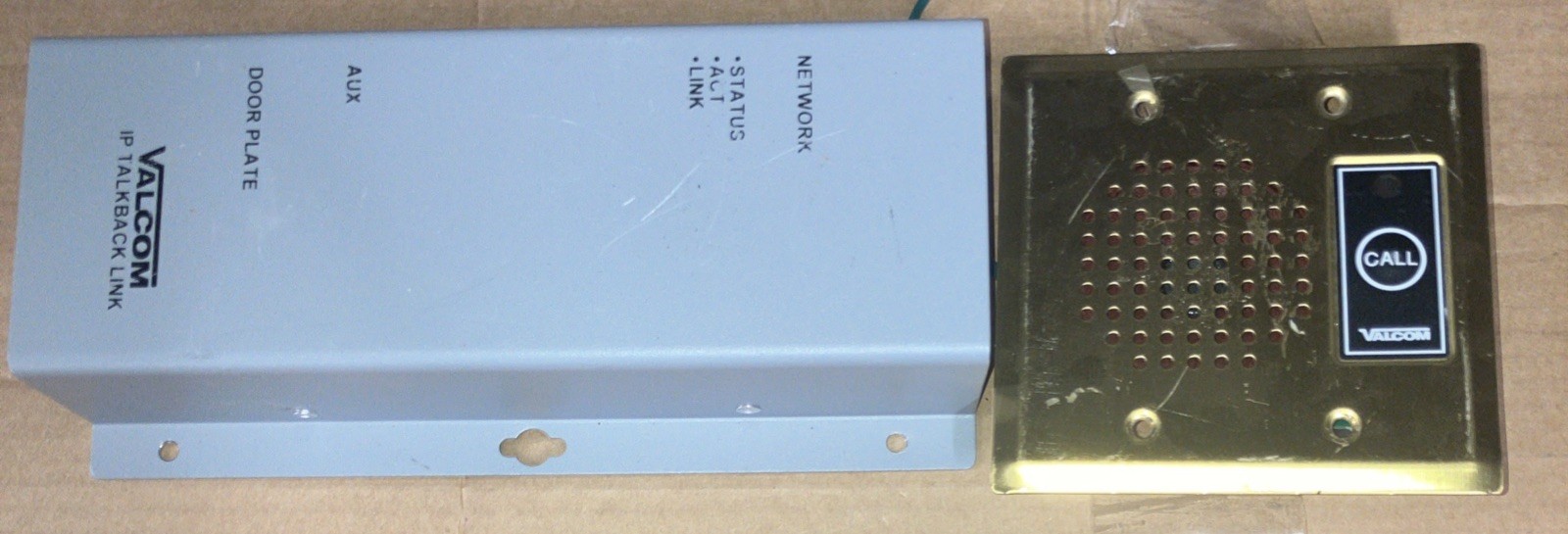 Valcom VIP-172AL IP DoorPhone/Intercom & VIP-172L TESTED