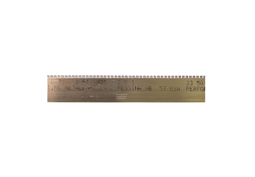 Perf Rule 17T x .918 Bindery Perfing (Per Foot)