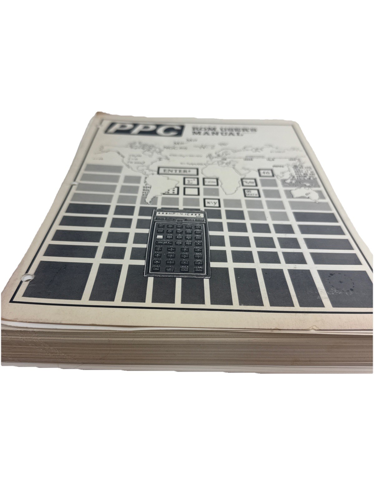 Vtg 1981 PPC ROM User Manual HP-41C HP-41CV Hex Decimal Byte Table Complete Set