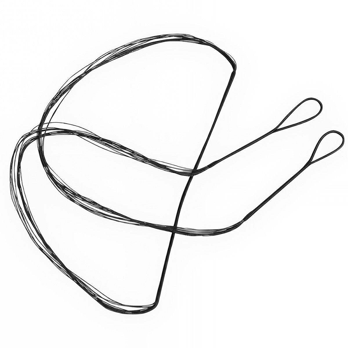 12 Strands Bow String Replacement for 57" Recurve Bow and Long Bow Bowstrings