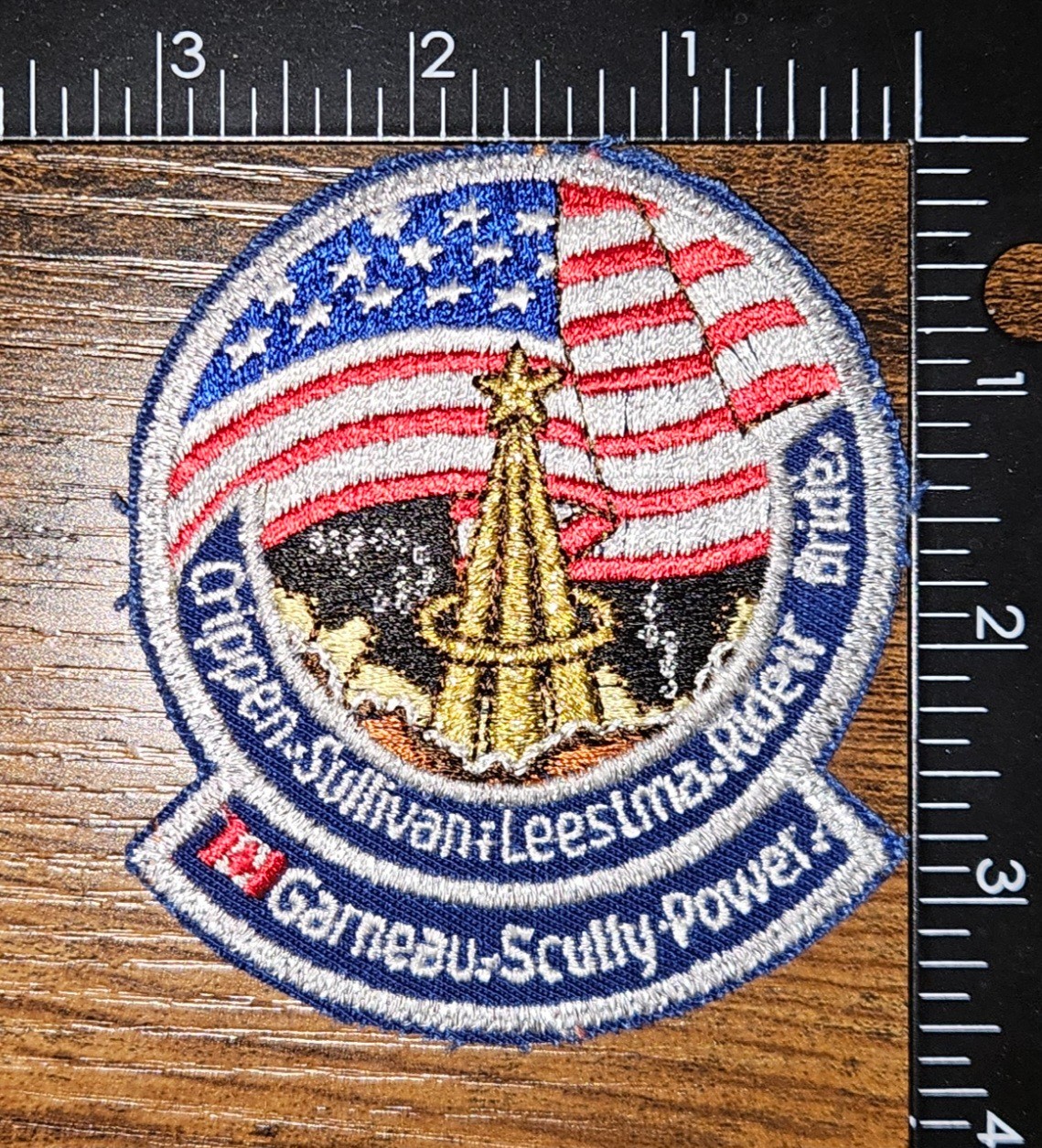Crippen Sullivan Leestma Ride McBride Garneau Scully Power Space Patch