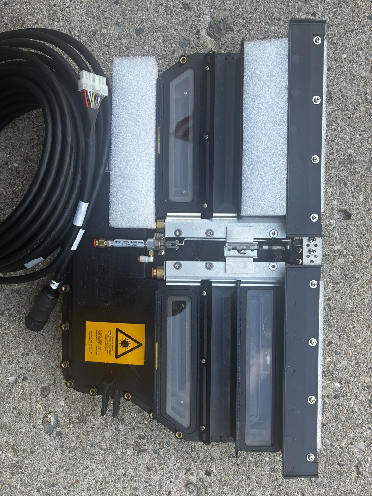 Hunter Engineering Model Quick Tread plates with sensors black color.