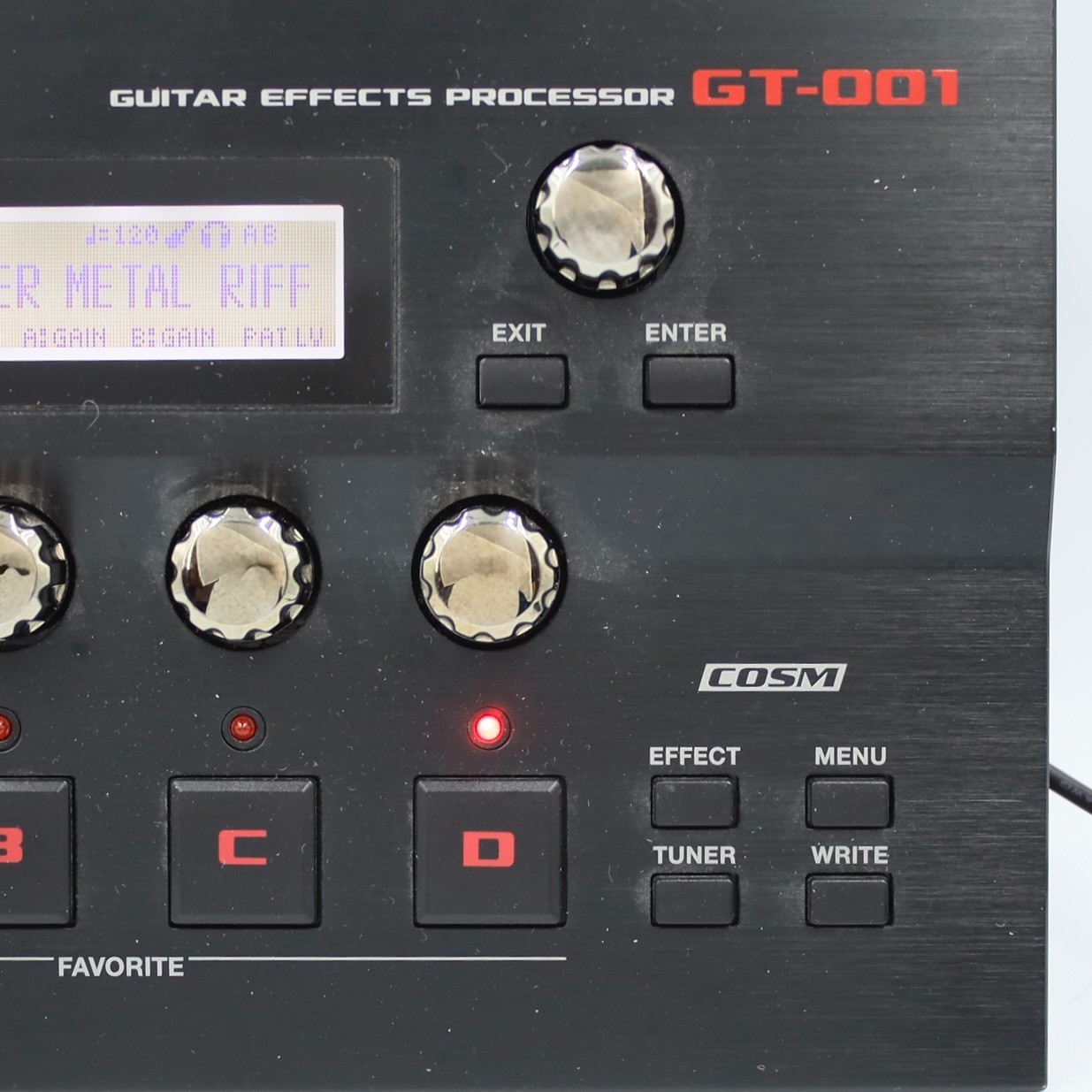 BOSS GT-001 Guitar Effects Processor With Power Supply Multi Effect Z7G7889