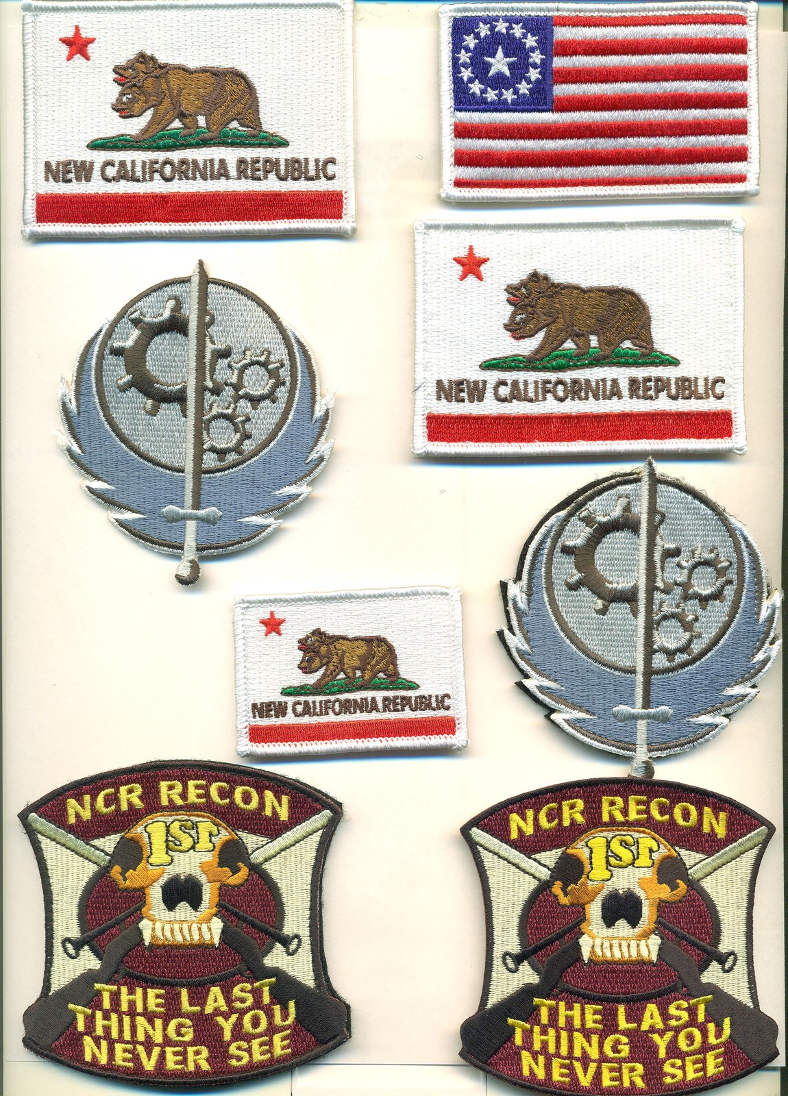 FALLOUT GAME MASTER 15 PATCH SET - FOUTSET