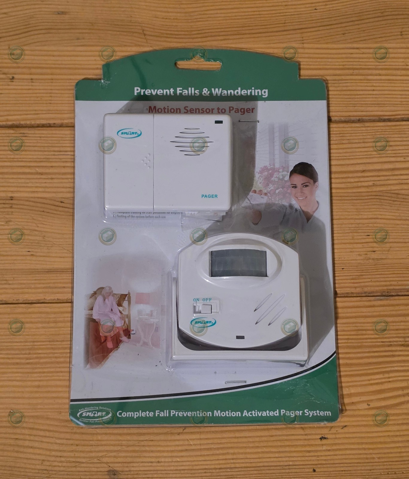 Complete Fall Prevention Motion Activated Pager System - TL-5102MP - NEW IN BOX