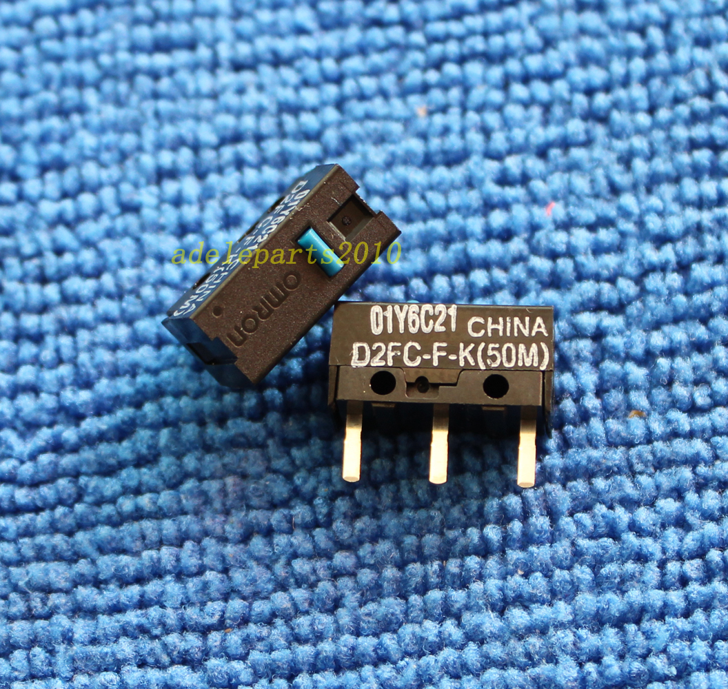 10pcs ORIGINAL & Brand New OMRON D2FC-F-K(50m) D2FC-F-K Mouse Micro Switch