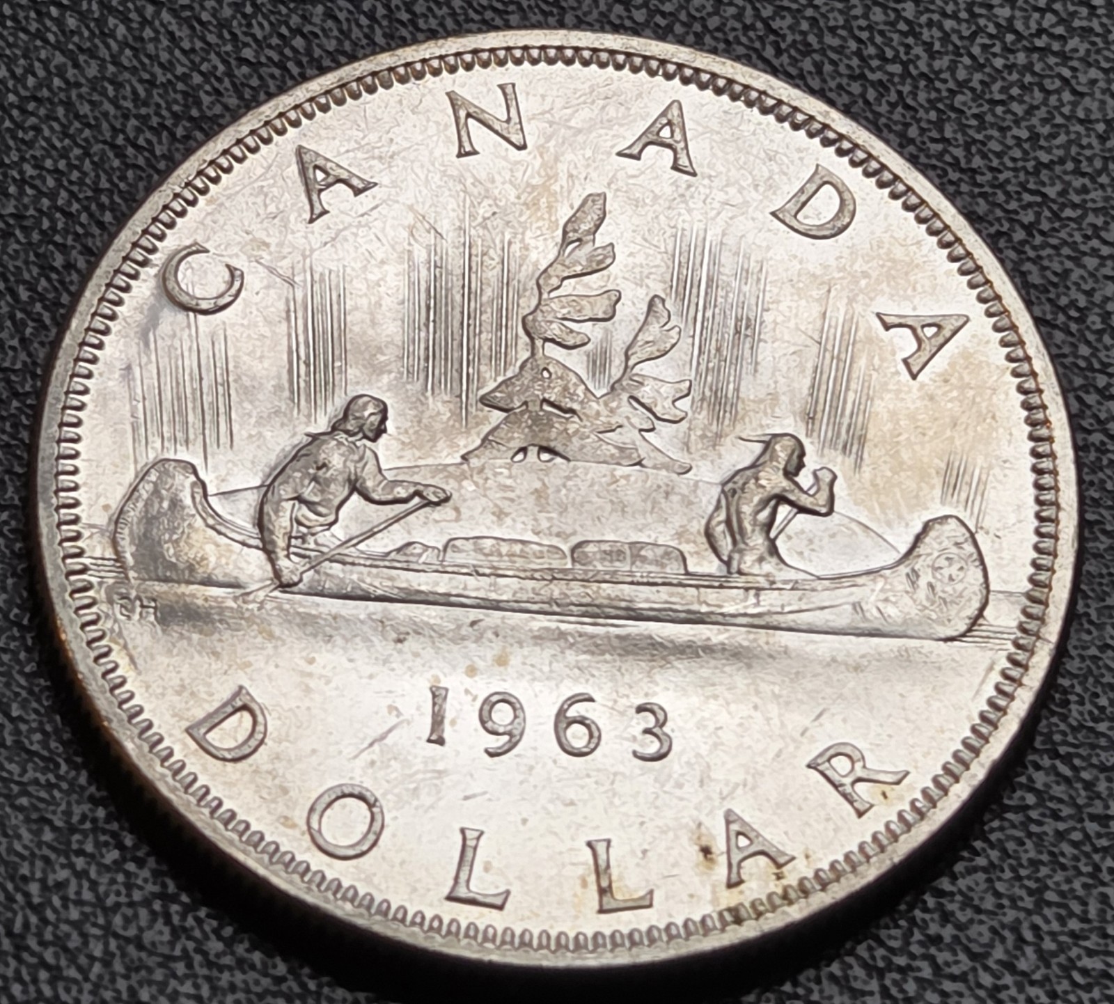 1963 Silver Dollar Canada - 80% Silver - Great Condition