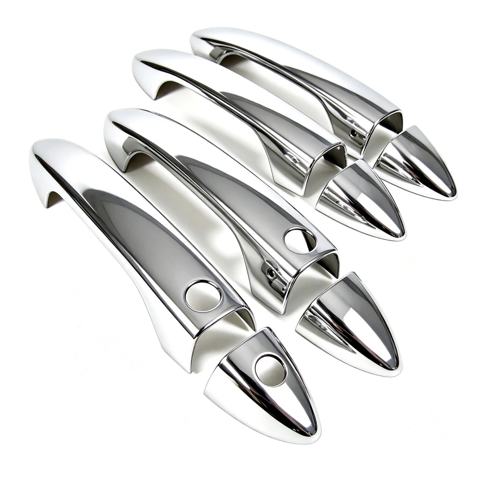 Chrome Side Smart Entry Door Handle Covers Trims For 2017-2026 Honda Ridgeline