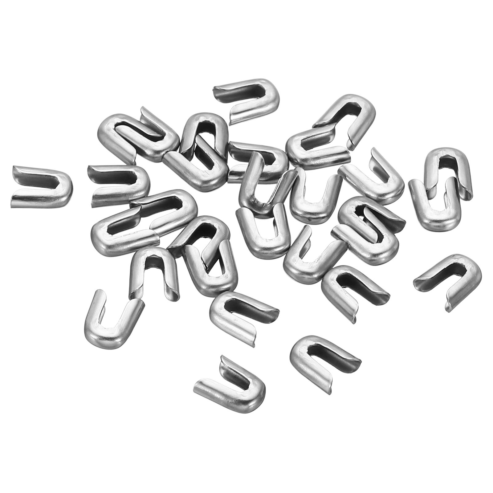 5mm Spiral Boning Tips for Sewing, 30Pcs Stainless Steel Spiral Boning Tips Caps
