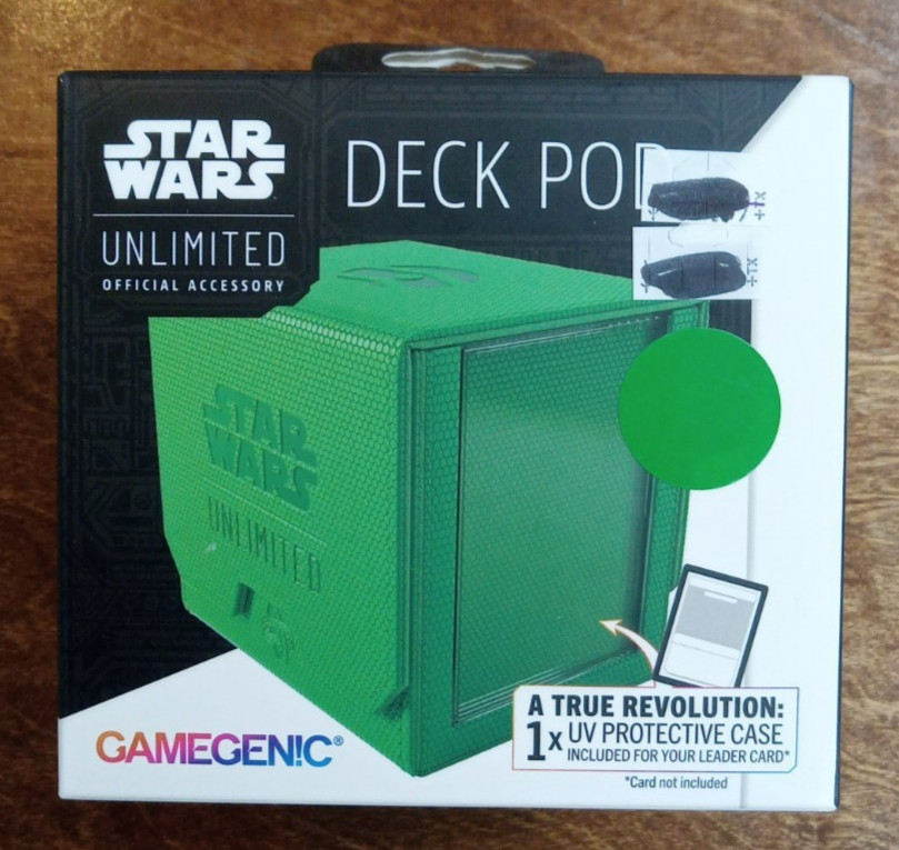 Gamegenic Star Wars: Unlimited Deck Pod - Green NIB