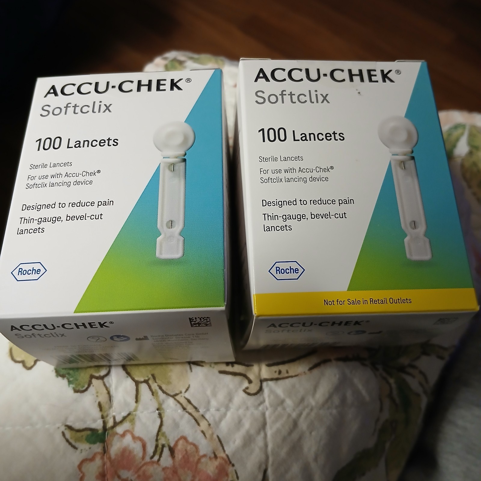Accu-Chek Softclix Lancets Blood Glucose 200ct (2x100), expire APR 2029+