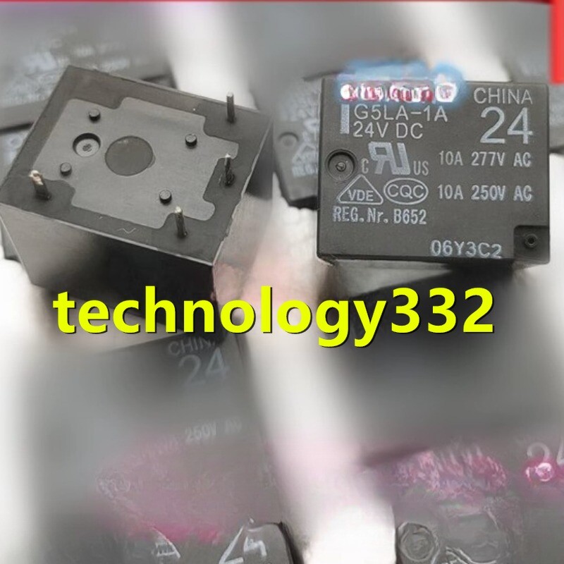 5PCS NEW G5LA-1A 24VDC 10A relay #CL