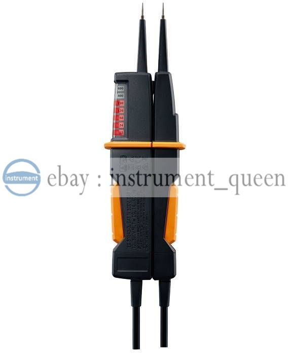 testo 750-2  Voltage tester 0590 7502  Clear, patented all-round LED display