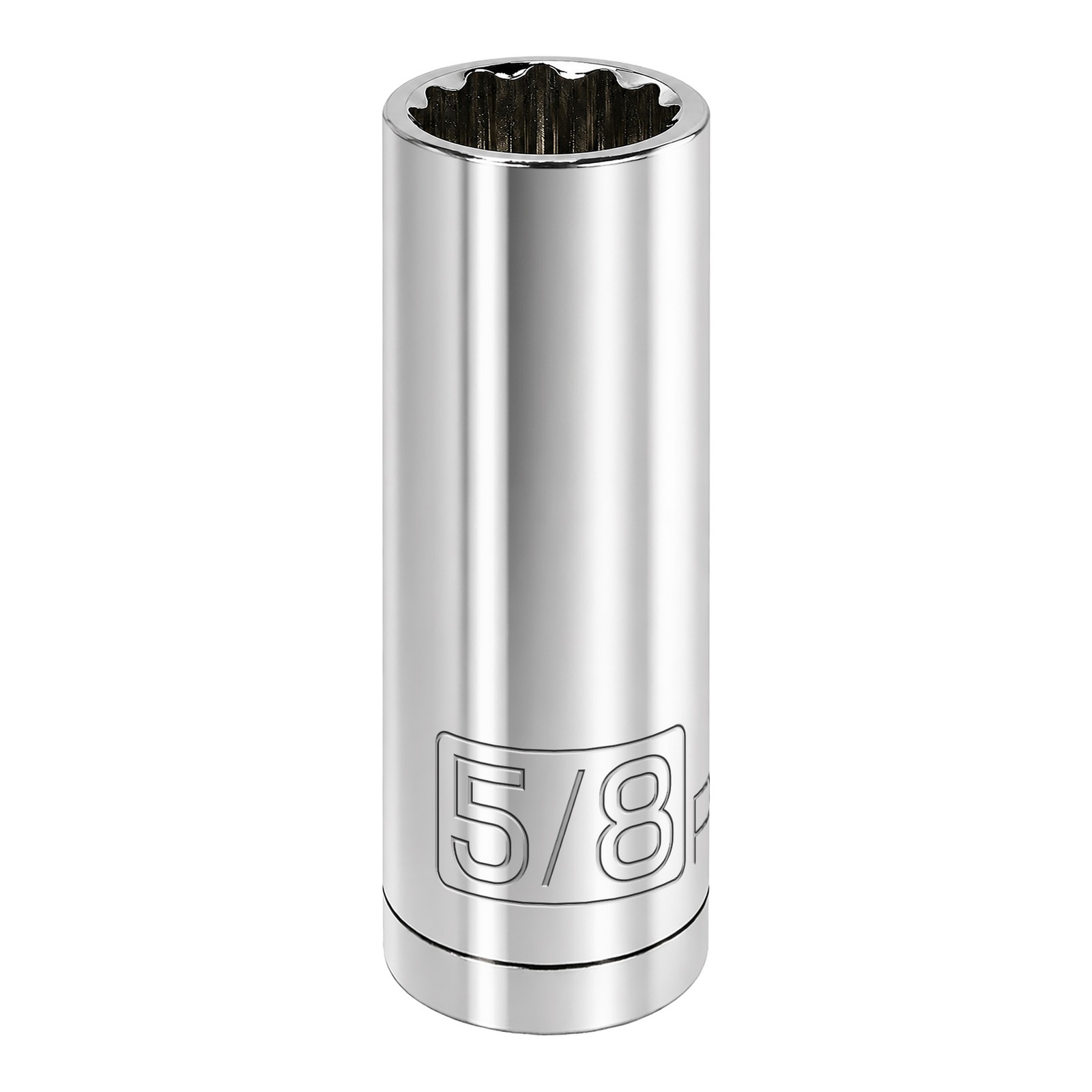Powerbuilt 3/8 in. Drive x 5/8 in. 12 Point SAE Deep Socket - 940048
