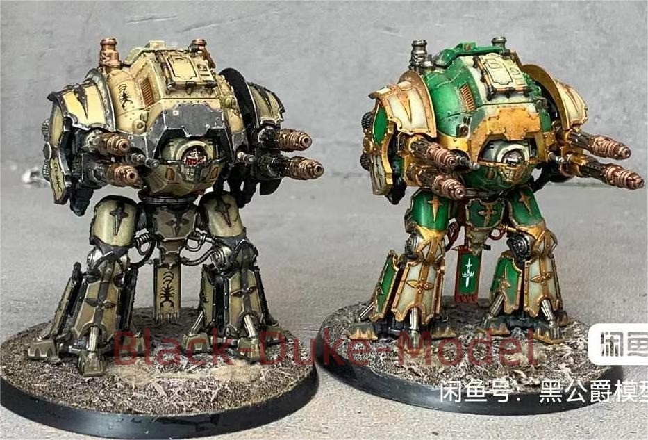 Warhammer 40K Adeptus Titanicus Acastus Knights Porphyrion Imperial Knights Army