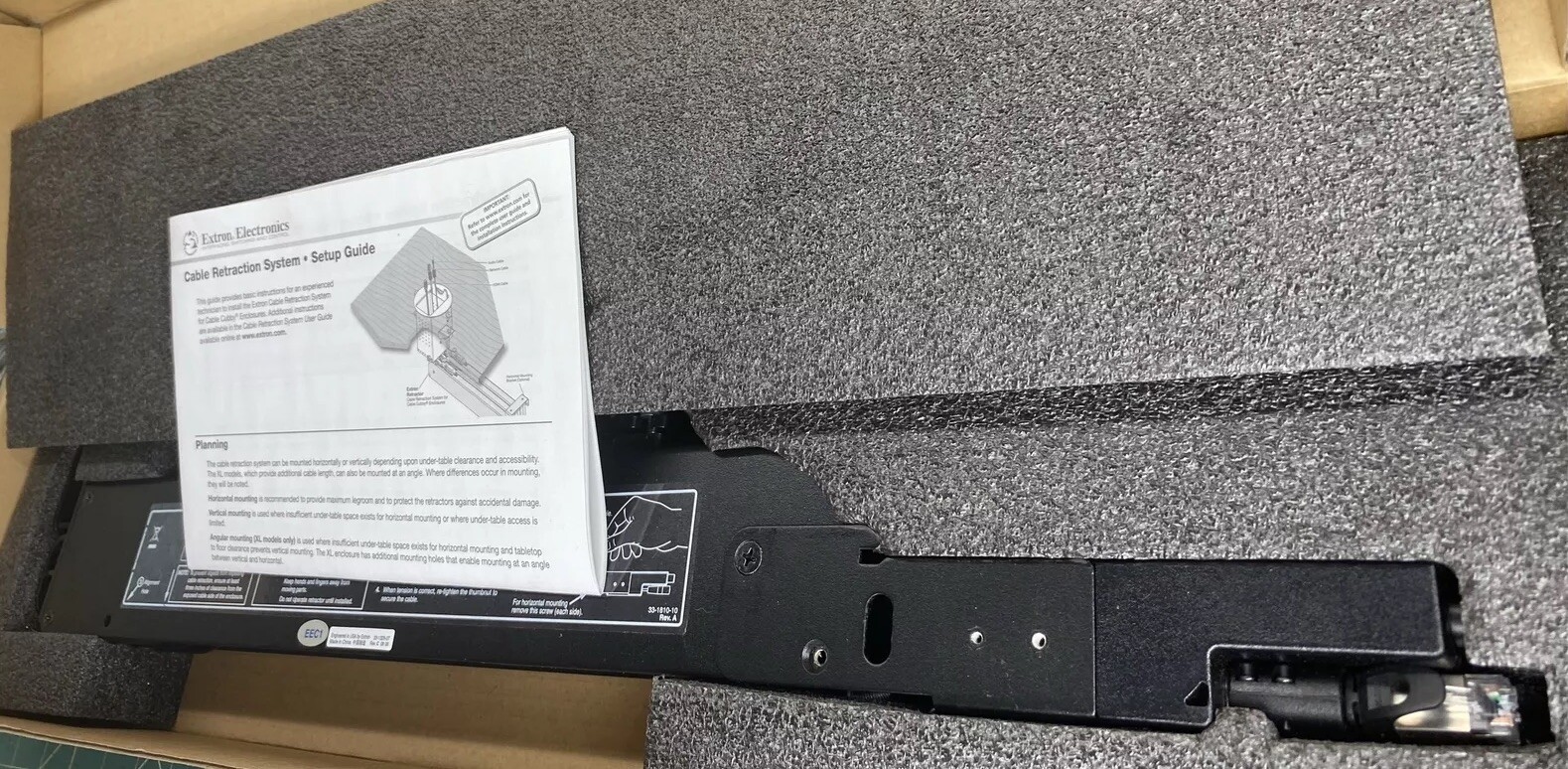 Extron Electronics 70-678-04  Cable Retraction System for Cable Cuddy, AVEdge