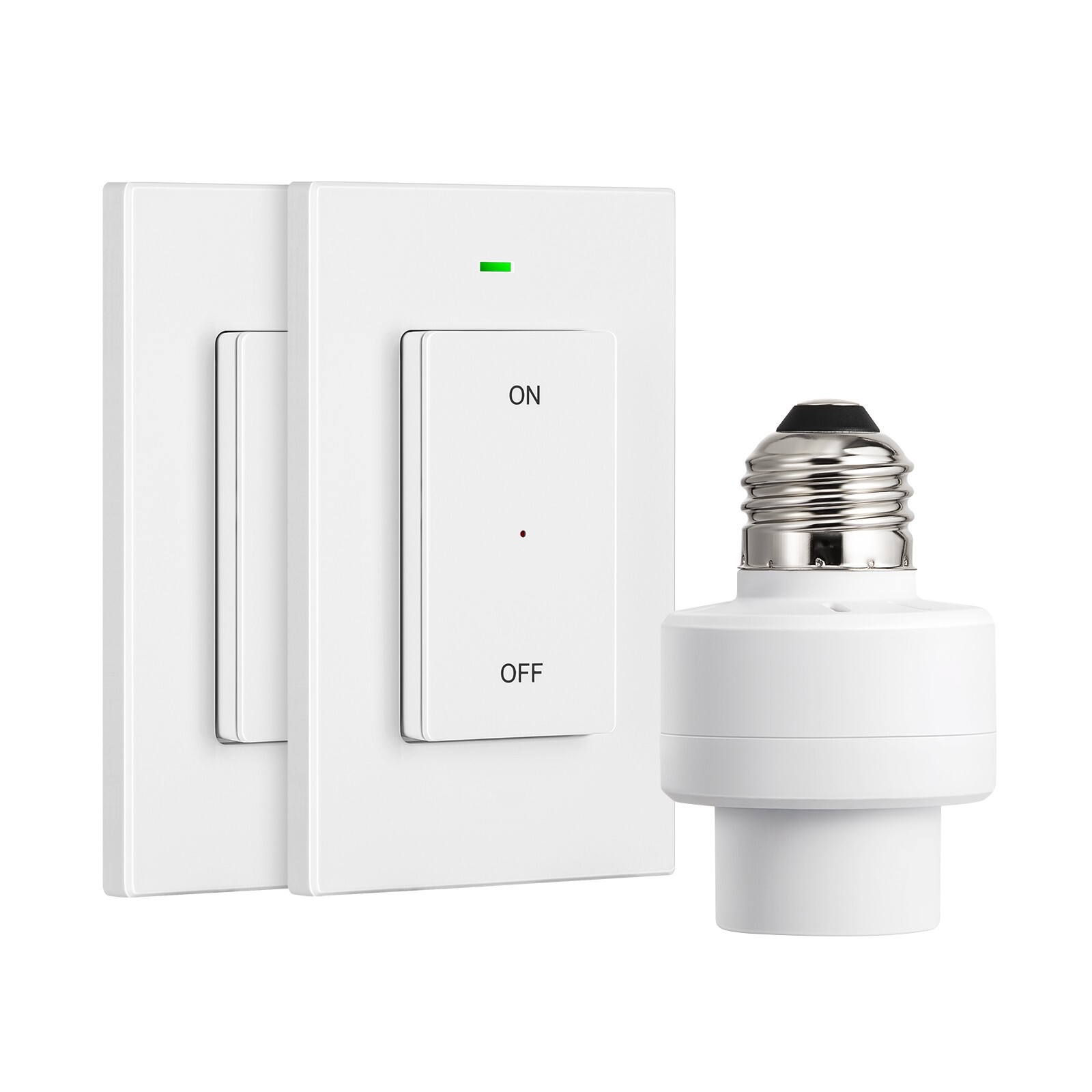 DEWENWILS Remote Control Light Bulb Socket E26 E27 Base, Wireless Light Switch