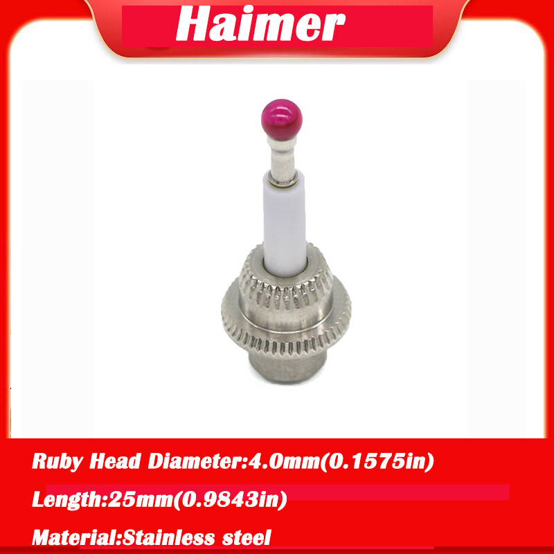 Model80.362.00 HAIMER3D Taster 4mm Short Touch Probe STYLUS Needle for Indicator