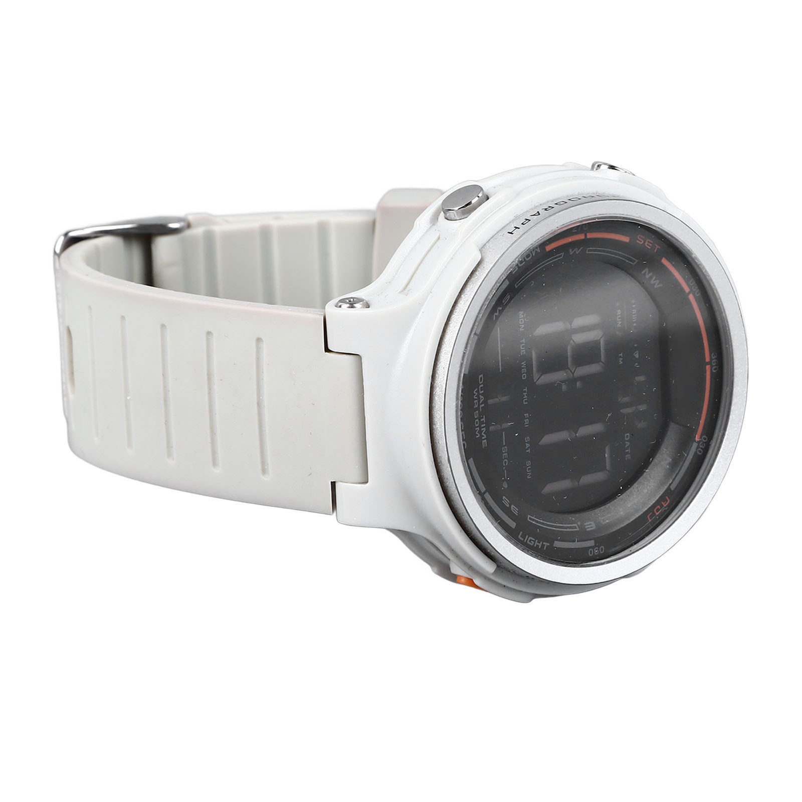 Digital Sports Watch Multifunctional Dual Time LED Luminous Countdown Timer FFW