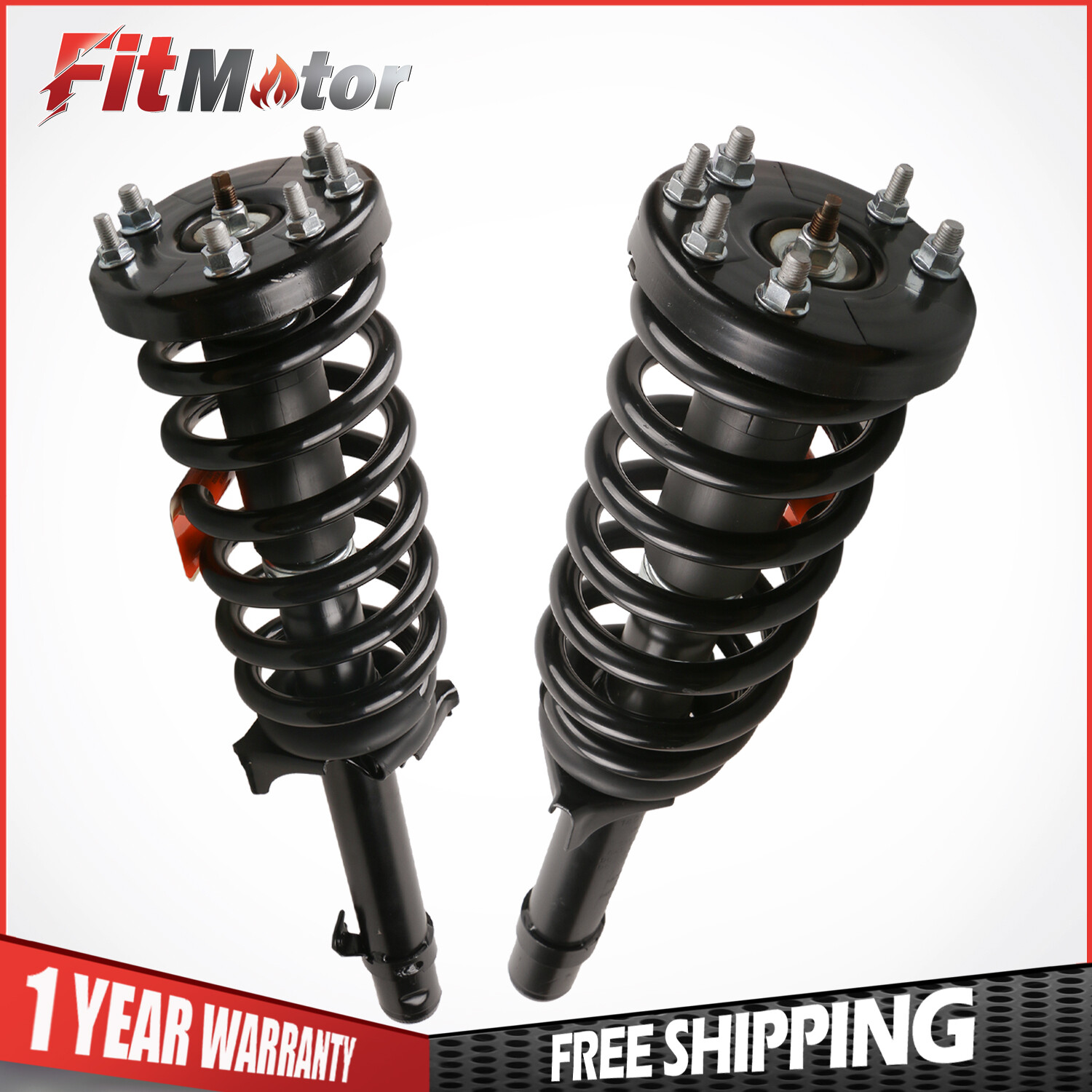 Set(2) Front L&R Shocks Struts ASSY For 2008-2012 Honda Accord 172562R SR4189