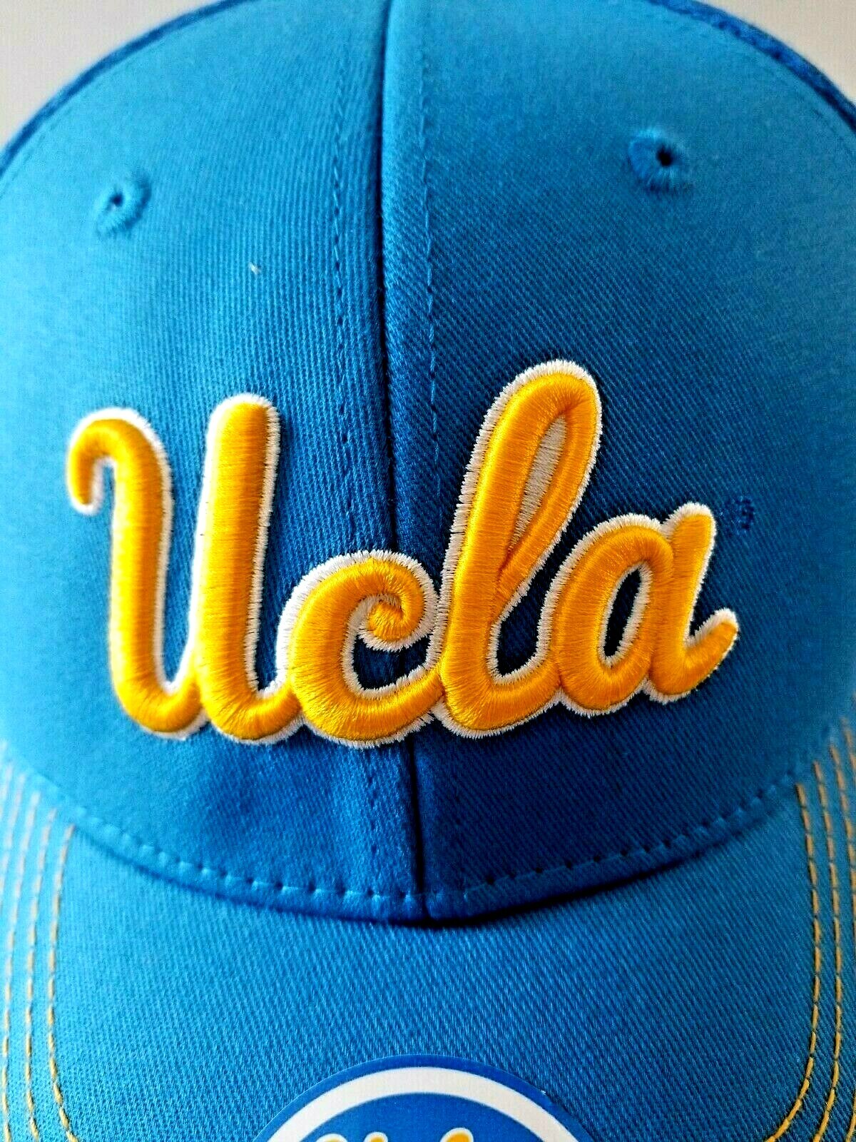 OFFICIAL Issue UCLA Bruins Embroidered Script Stretch Fit Cap OSFA - $34.95 -NEW