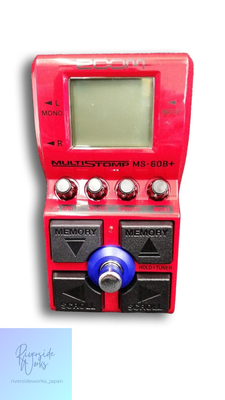 ZOOM MS-60B+ Multi-Effects Pedal Bass Guitar JP