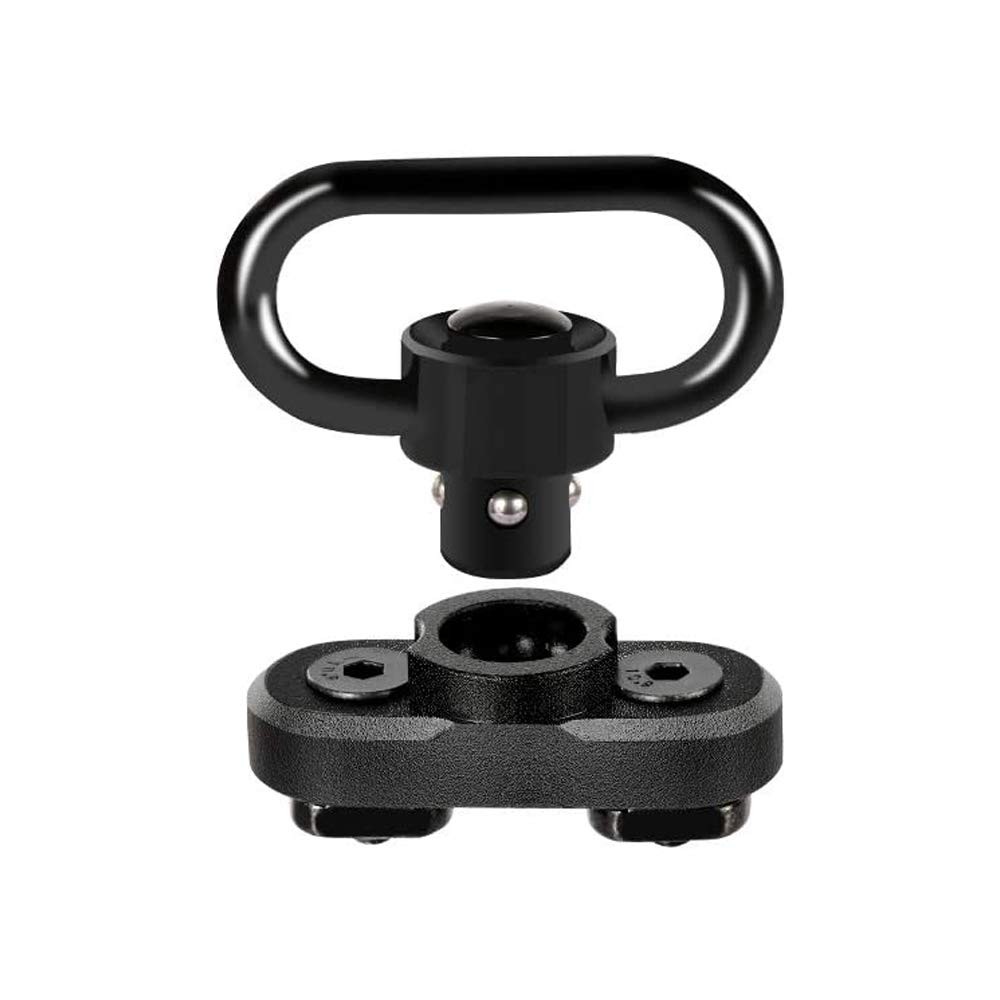 TPO Quick Detach QD Sling Swivel Mount w/Push Button Compatible with Black
