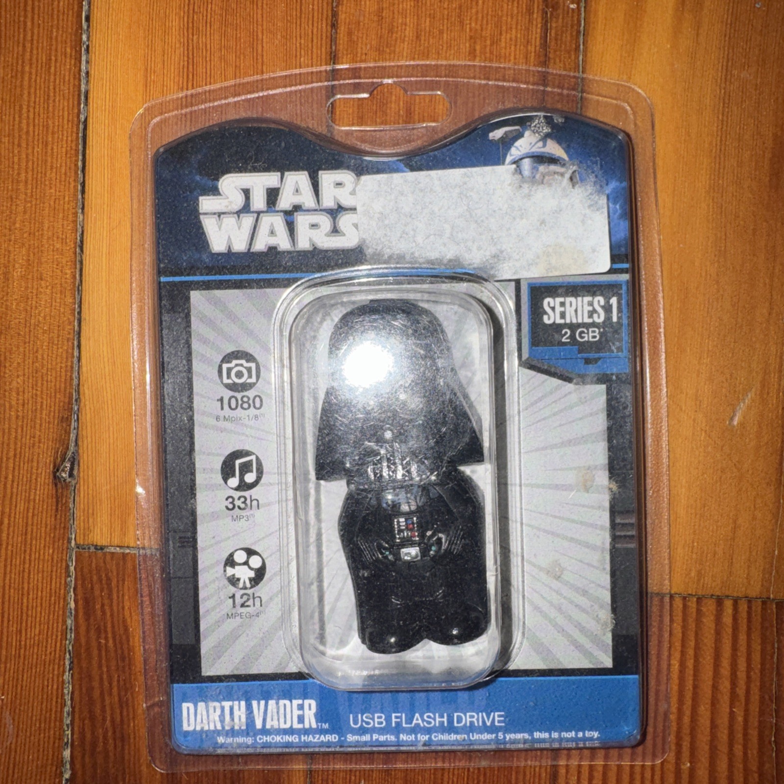 NEW Star Wars Darth Vader USB Flash Drive 4GB Series 1 Tyme Machines 2010 SEALED