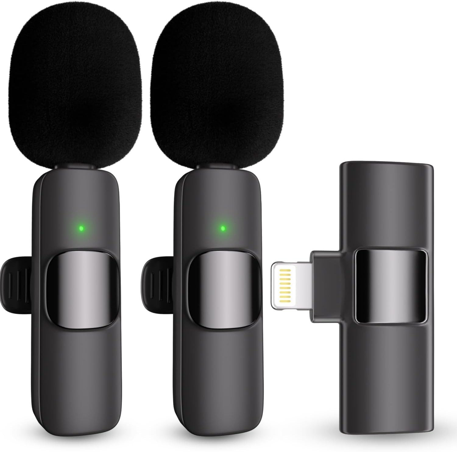 Omnidirectional Clip-On Microphone - Ideal for Vlogging and Live Streaming