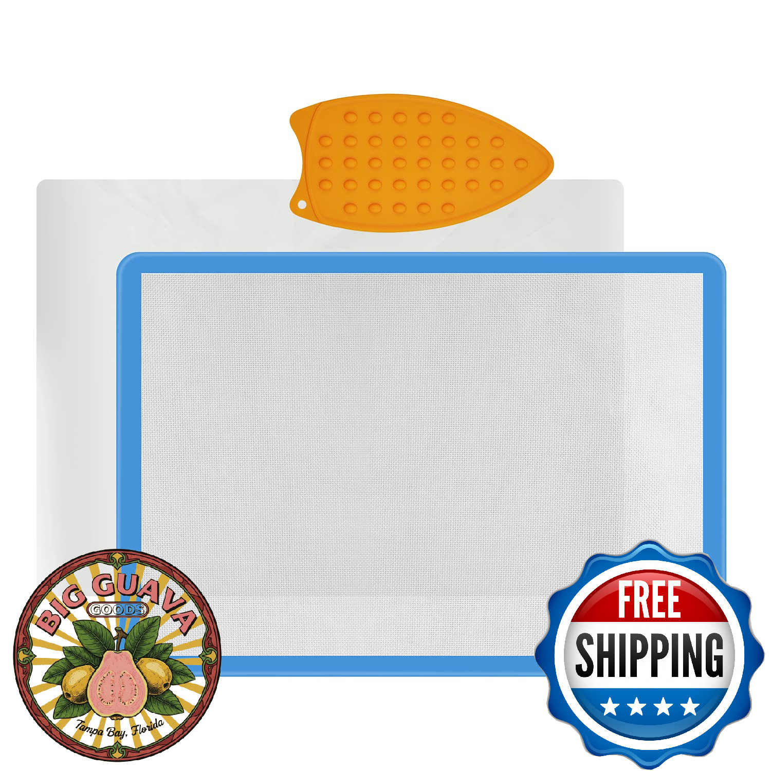 Applique Fusing Mat(17" x 24"), Silicone Mat for Applique and Arts Crafts Creati