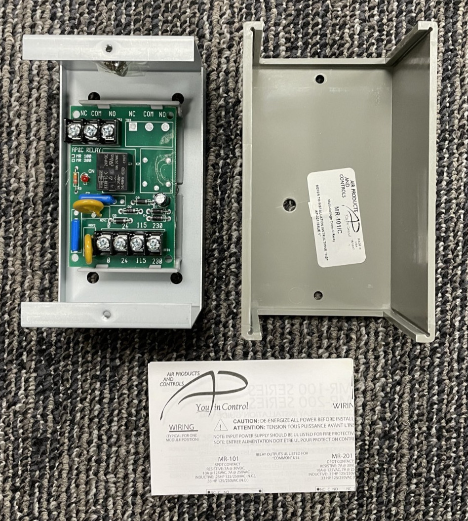 SIMPLEX 2088-9008 Multi-Voltage Control Relay New Open Box