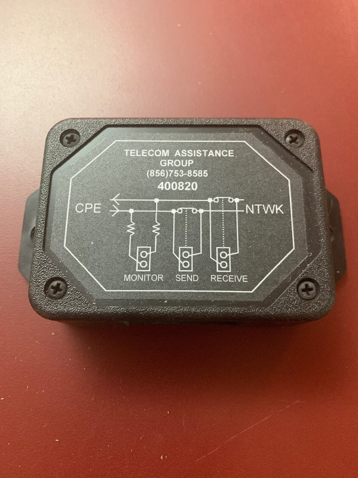 Telecom Assistance Group 400820 Network Interface Device (1) T1 Monitoring Unit