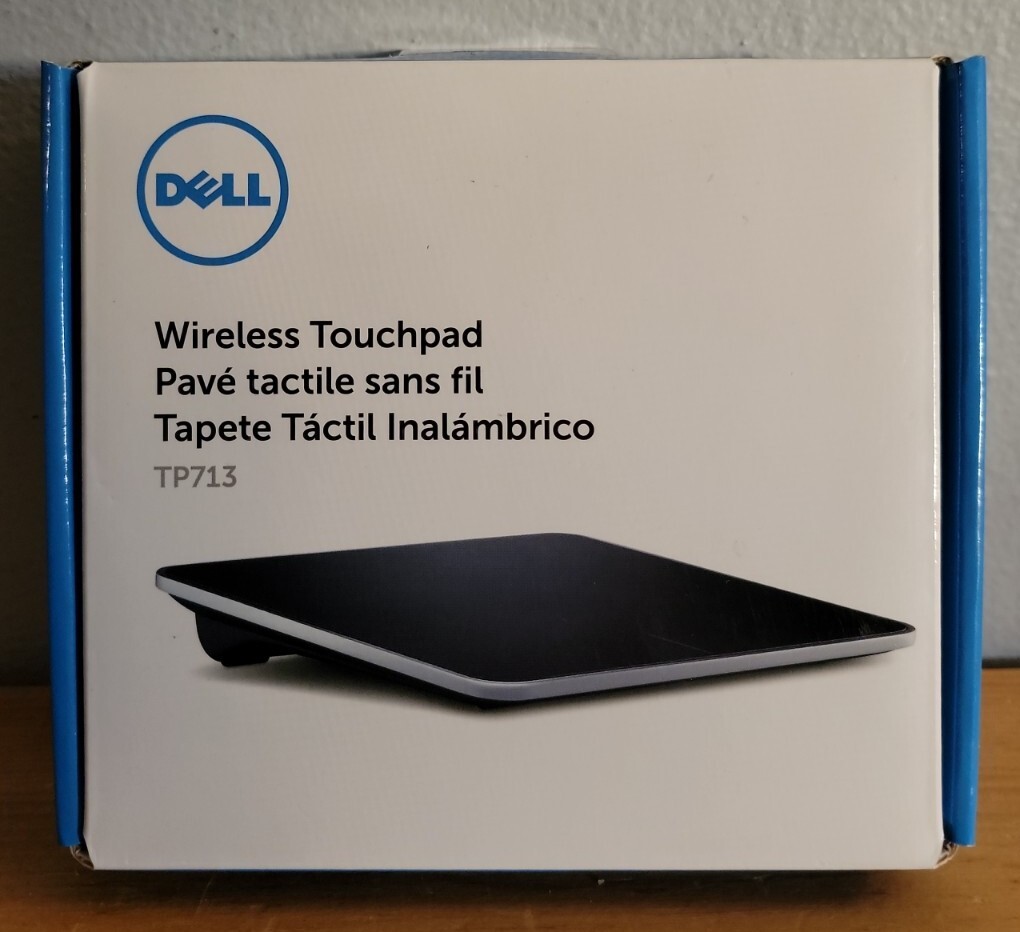 New Open Box - Dell Wireless Touchpad TP713 - No Batteries - READ Description