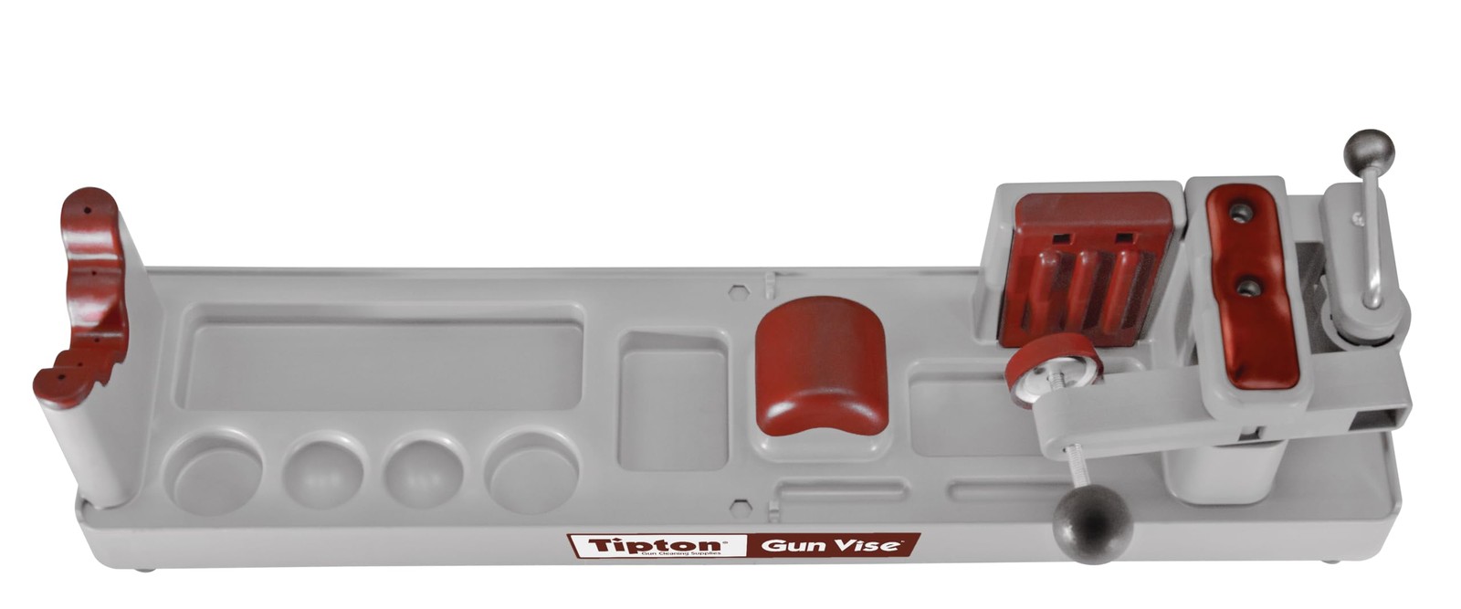 Tipton Gun Vise: Adjustable Cradle, Non-Marring for Firearm Cleaning & Maintenan