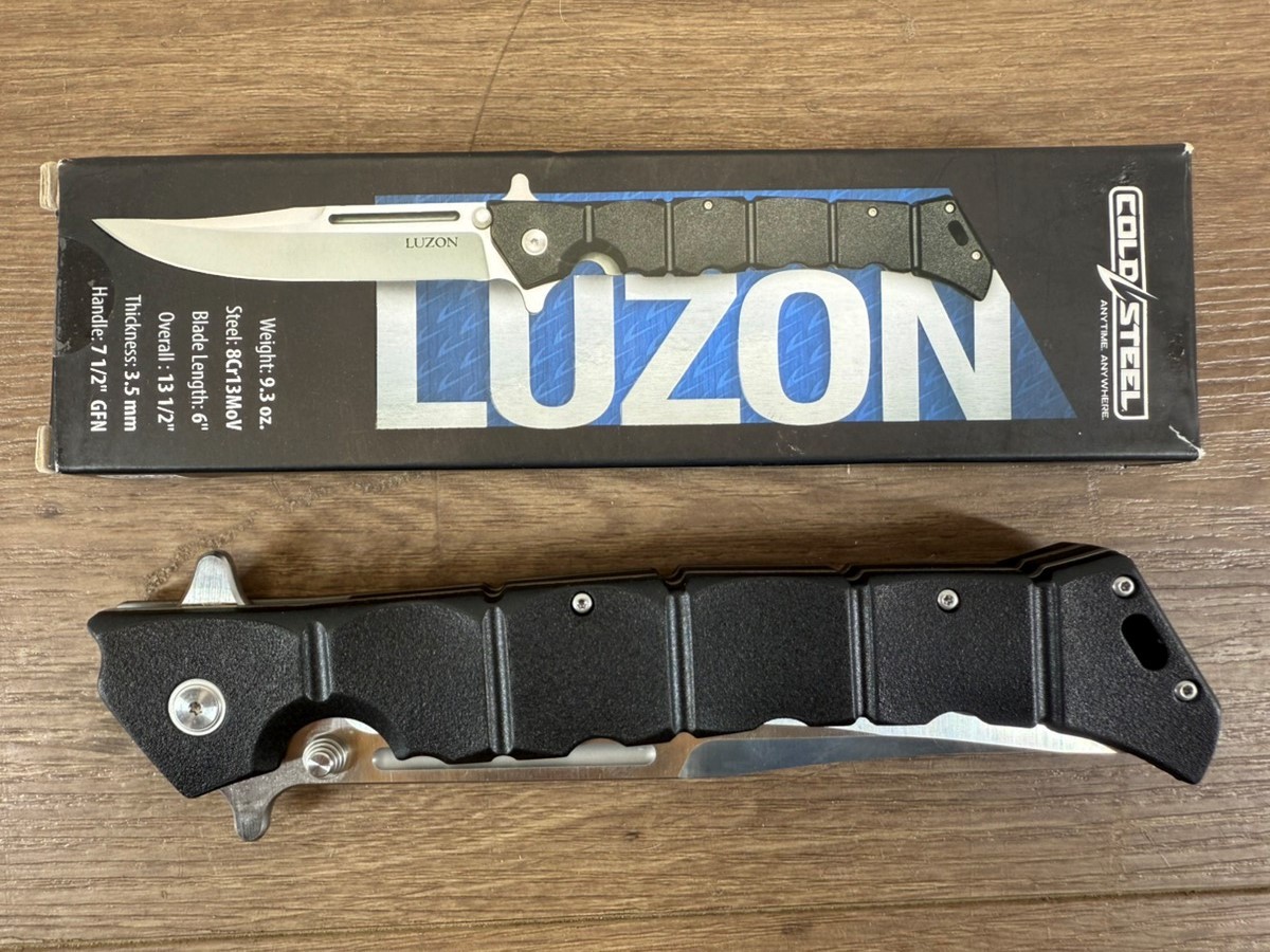 COLD STEEL LUZON LARGE LINERLICK 20NQX FOLING KNIFE 6" BLADE (WCP037570)