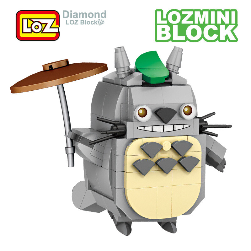 My Neighbour Totoro Totoro BLOCK Micro Mini Building Block LOZ Iblock