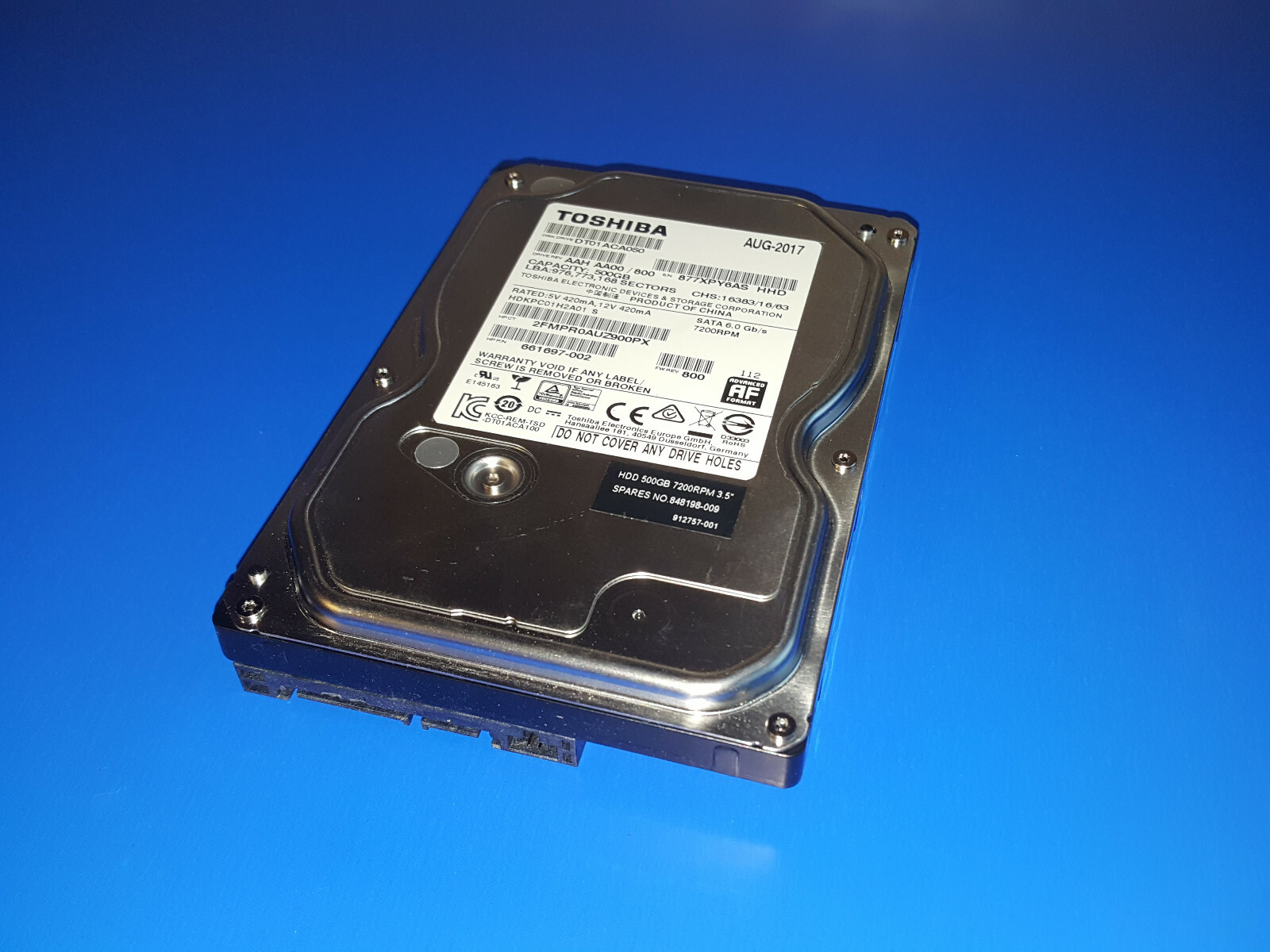 HP Pavilion 6745f - 500GB Hard Drive with Windows 10 Pro 64-Bit Loaded