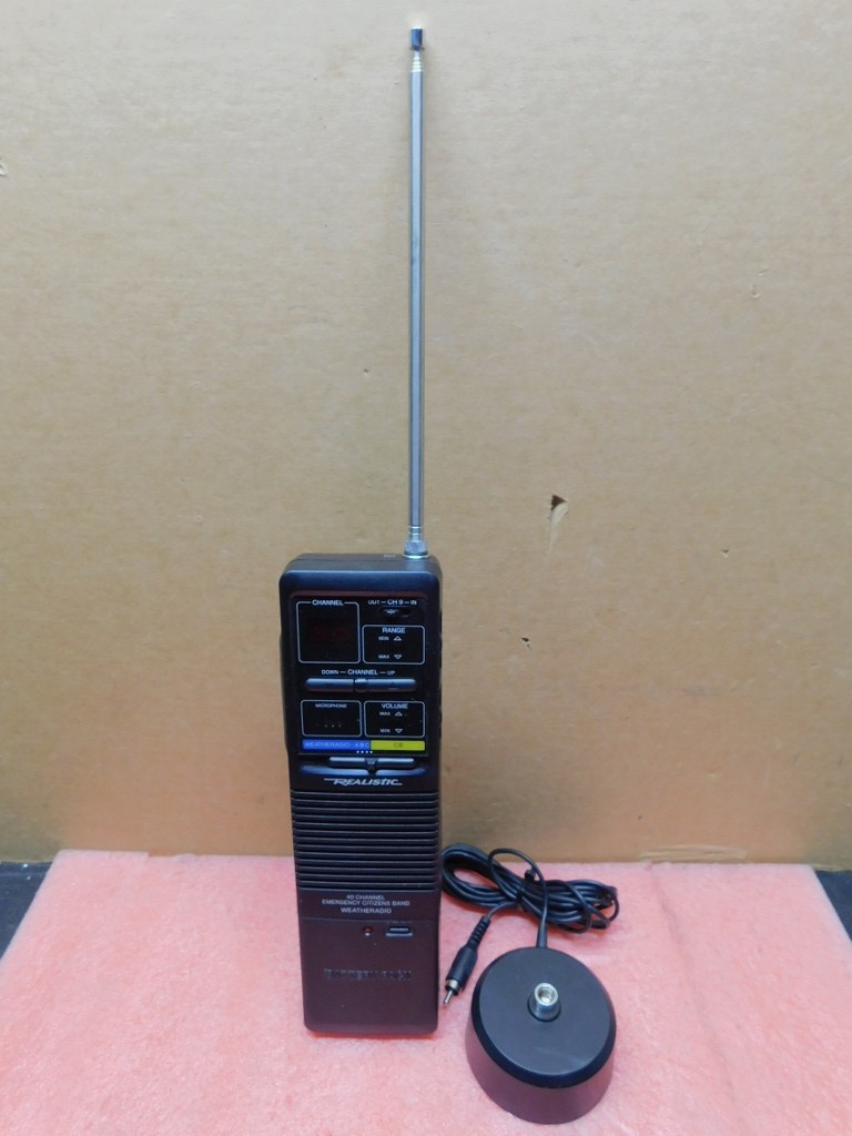 REALISTIC Radio Shack TRC-460 40 Channel CB / Weather Radio