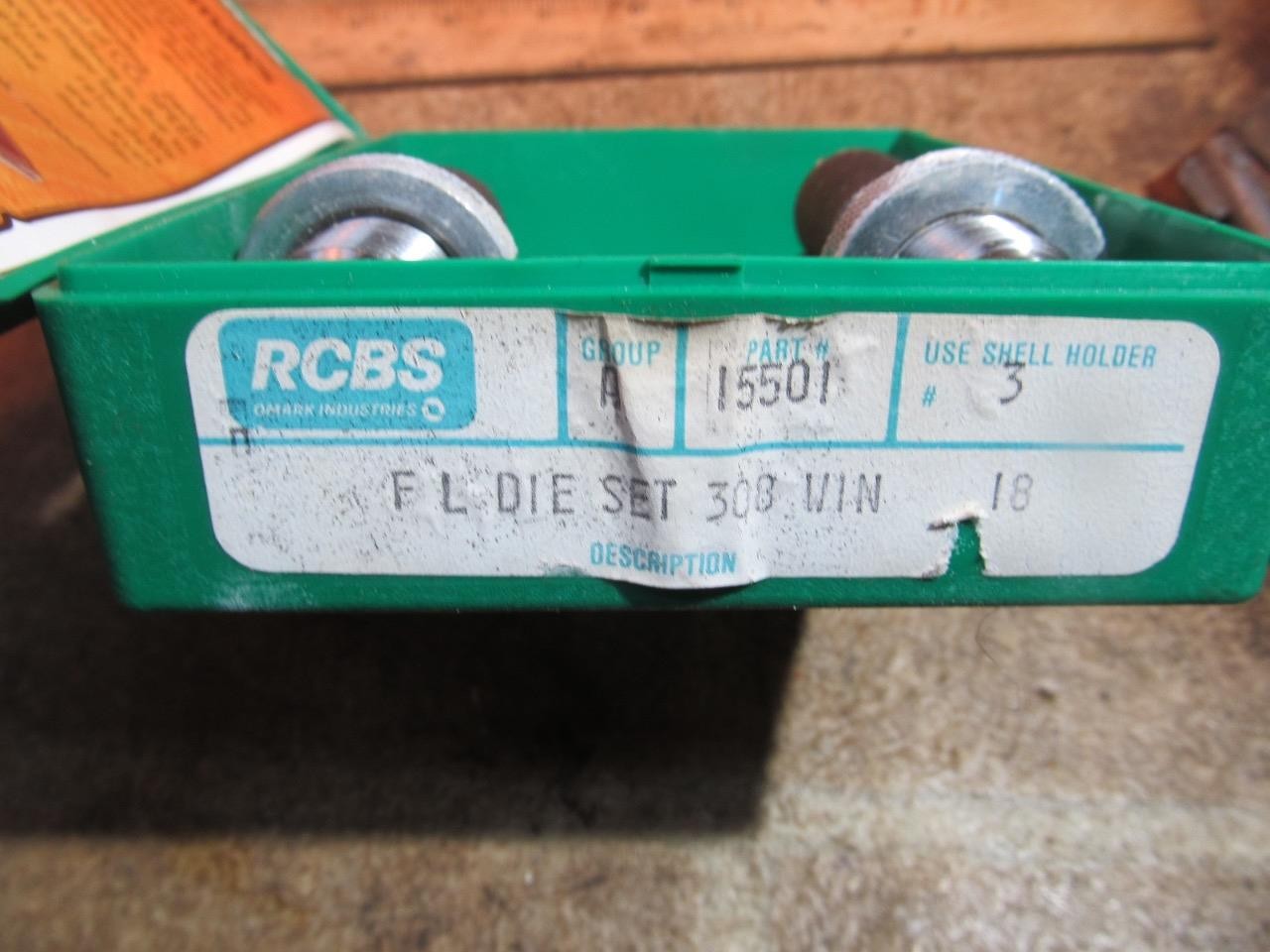 RCBS 15501 FL Die Set .300 Winchester Reloading Dies