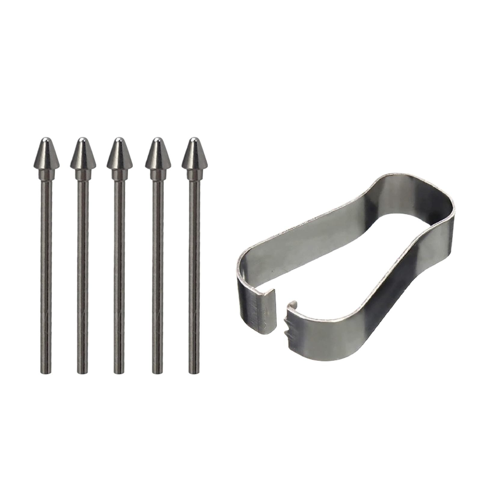 5pcs Metal Pen Nibs for Samsung Galaxy Tab S11/S11 Ultra Touch S Pen Stylus Nibs