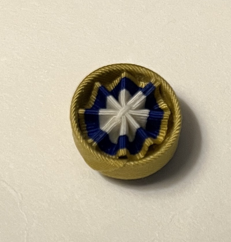 Rosette US Air Force Distinguished Service NOS Mint Condition Miltary Surplus