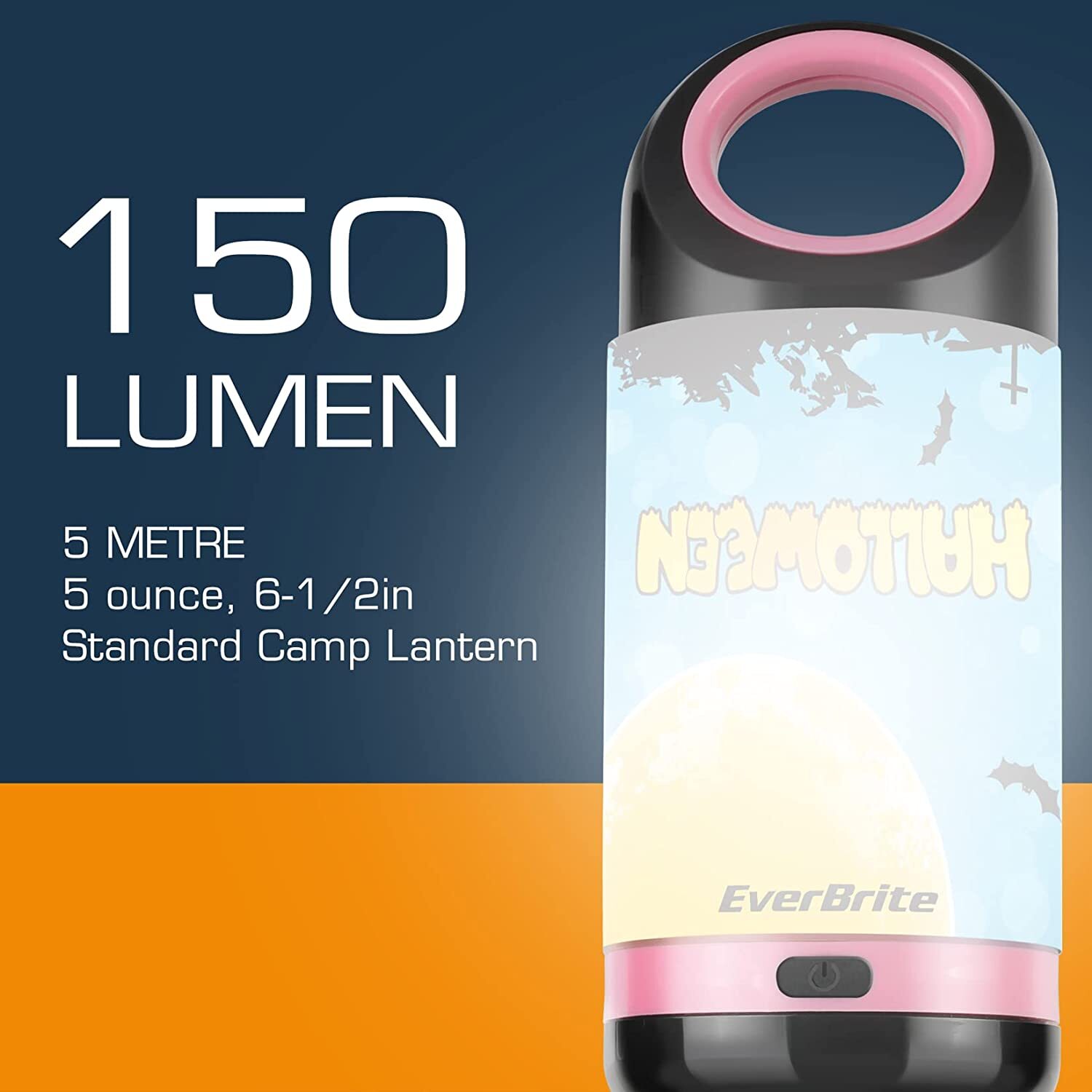 EverBrite 2 Mini Camp Lanterns&2 Mini Flashlights w7 Pcs Stickers portable