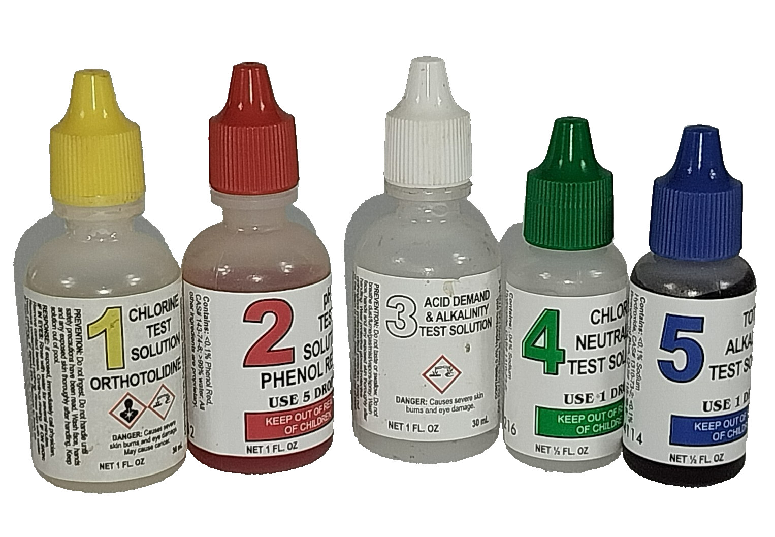 Complete Pool & Spa Test Kit - High Range 2 oz Reagents for Hassle-Free Testing