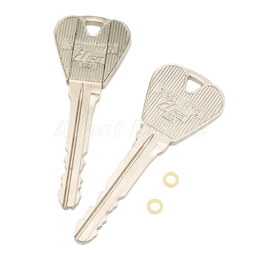 Gimmicked Keys Folding Key Thru Bottle or Ring Penetration Magic Trick  Gift