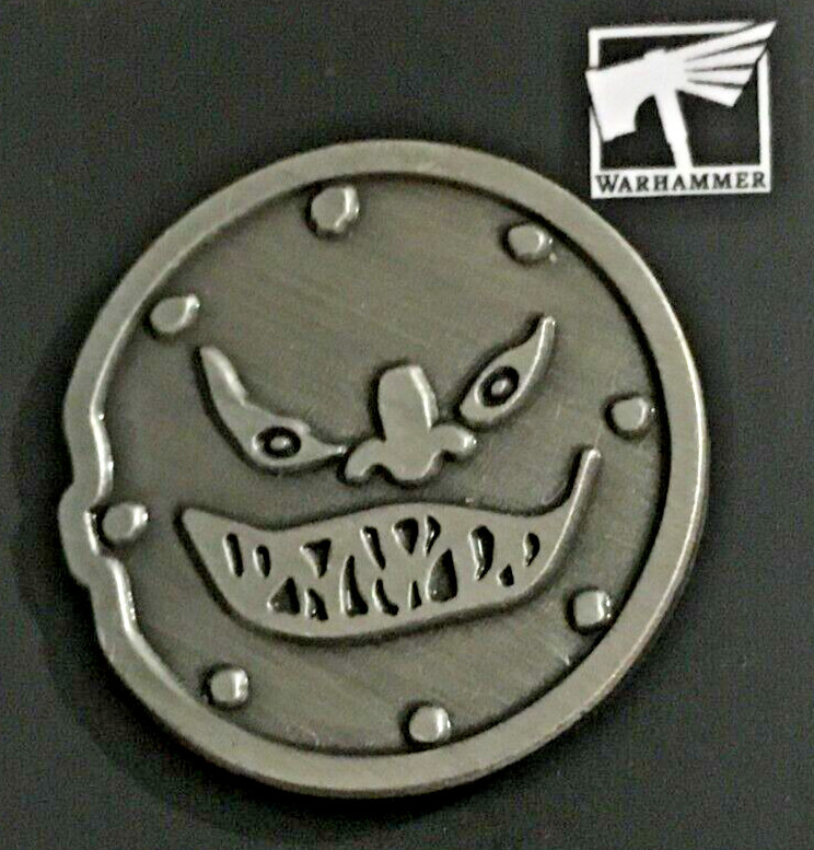 Kruleboyz Pin-Koyo Badge-NIB-OOP-Metal-Orc-Goblin-Orruk Warclans--Warhammer AoS