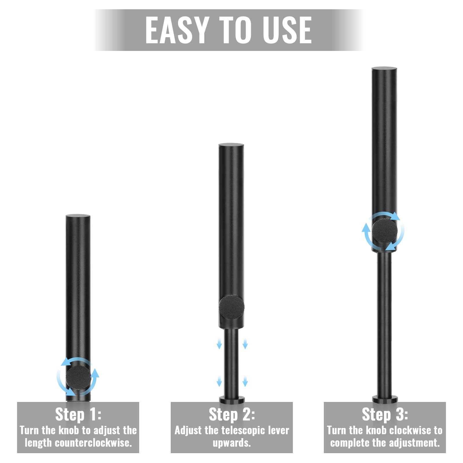 Tall GPU Support Bracket - Heavy Duty Adjustable GPU Anti Sag Holder & Suppor...