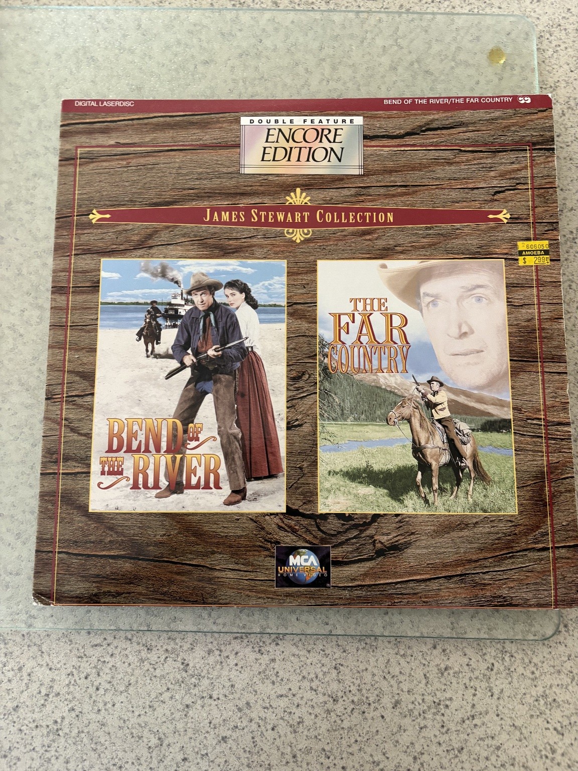 Bend of the River & Far Country LaserDisc 1952 1955 Western Encore MCA