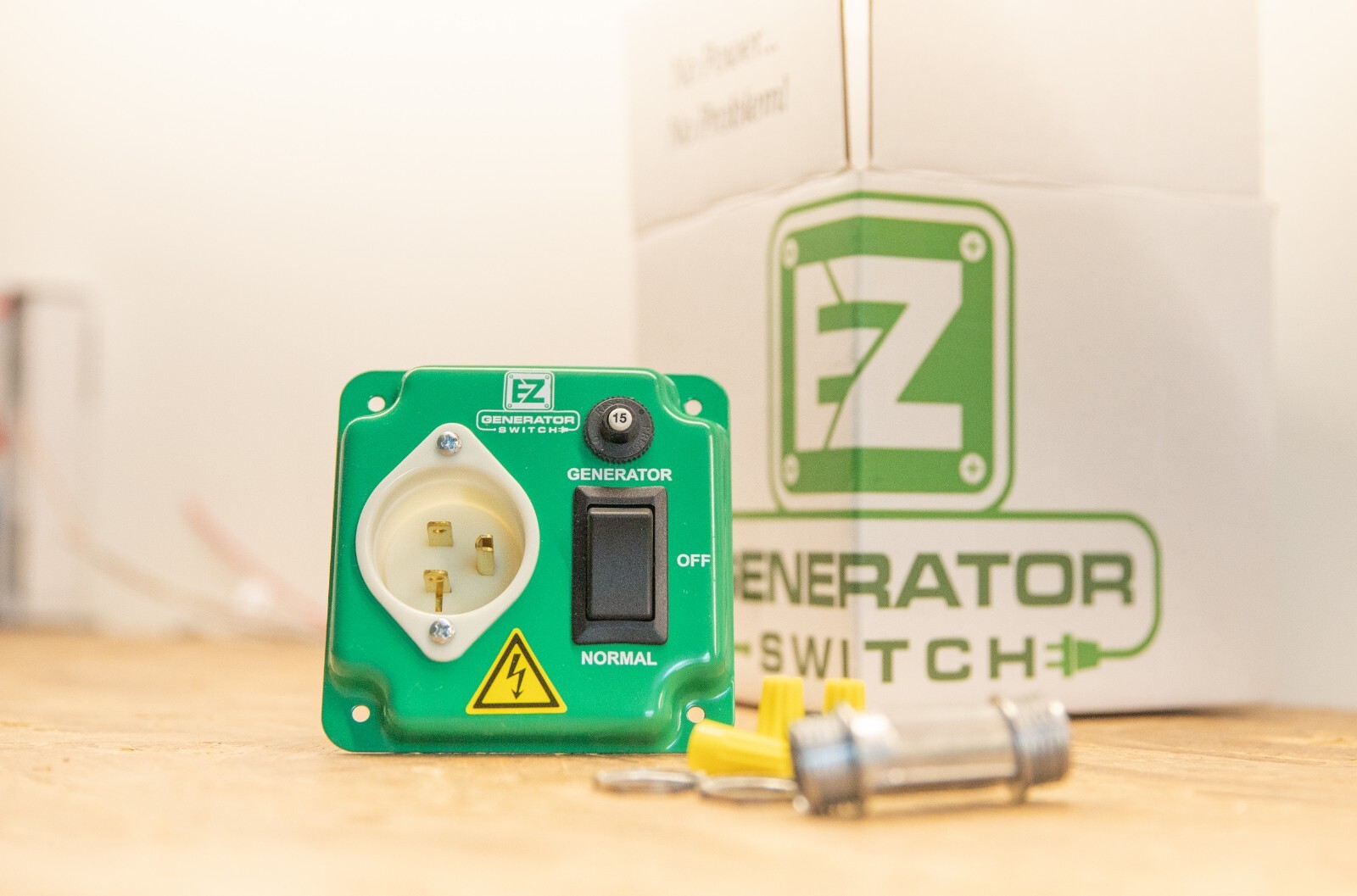 The Original EZ GENERATOR TRANSFER SWITCH - UL / CSA Approved - USA Made - 12OV